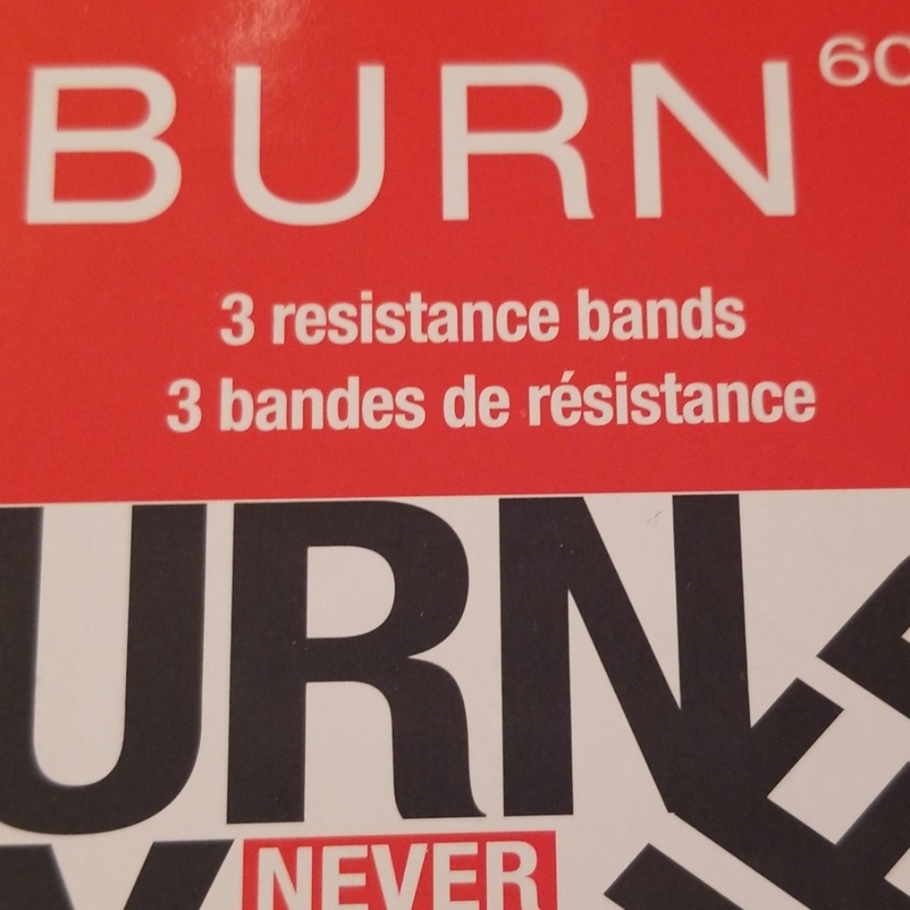 Burn 60 resistance bands